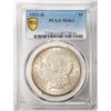 Image 1 : 1921-D $1 Morgan Silver Dollar Coin PCGS MS63