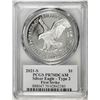 Image 2 : 2021-S Type 2 $1 American Silver Eagle Coin PCGS PR70DCAM Emily Damstra Signature FS