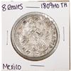Image 1 : 1809MO TH Mexico 8 Reales Silver Coin NGC Chopmarked
