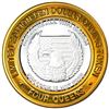 Image 1 : .999 Fine Silver Four Queens Casino Las Vegas, NV $10 Limited Edition Gaming Token