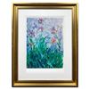 Image 1 : Claude Monet "Iris" Limited Edition Lithograph on Paper