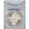 Image 1 : 1892-CC $1 Morgan Silver Dollar Coin PCGS MS62