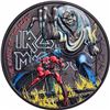 Image 1 : 2022 Cook Islands $5 Iron Maiden The Number Of The Beast 1oz Silver Coin w/ Box & COA