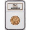 Image 1 : 1893 $10 Liberty Head Eagle Gold Coin NGC MS62