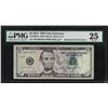 Image 1 : 2013 $5 Federal Reserve Note Mismatched Serial Number Error Fr.1996-L PMG Very Fine 25