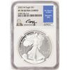 Image 1 : 2023-W $1 Proof American Silver Eagle Coin NGC PF70 Ultra Cameo Edmund Moy Signature