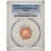 Image 1 : 2017-S Proof Shield Lincoln Cent Coin PCGS PR70RD DCAM