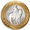 Image 1 : .999 Silver Binnions Horseshoe Las Vegas, NV $10 Casino Limited Edition Gaming Token