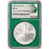 Image 1 : 2004 $1 American Silver Eagle Coin NGC MS70 From US Mint Sealed Box Green Core