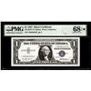 Image 1 : 1957 $1 Silver Certificate Star Note Fr.1619* PMG Superb Gem Uncirculated 68EPQ* STAR