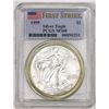 Image 1 : 1999 $1 American Silver Eagle Coin PCGS MS68 First Strike