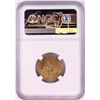 Image 2 : AH451-492 Ghaznavid Dinar A-1637 Ibrahim Gold Coin NGC Genuine