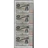 Image 1 : Uncut Sheet of (4) State of Louisiana Baby Bond Obsolete Notes