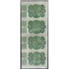 Image 2 : Uncut Sheet of (4) State of Louisiana Baby Bond Obsolete Notes