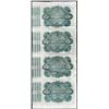 Image 2 : Uncut Sheet of (4) State of Louisiana Baby Bond Obsolete Notes