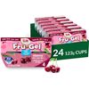Image 1 : NEW CASE OF 24 DOLE FRU-GEL CHERRY FRUIT GEL CUPS