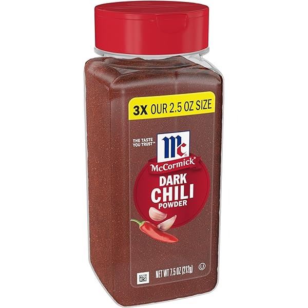 NEW MCCORMICK DARK CHILI POWDER - 212G BOTTLE