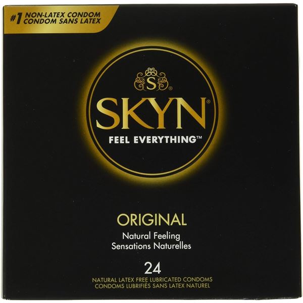 NEW NONLATEX SKYN ORIGINAL NATURAL FEELING CONDOMS