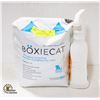 Image 1 : NEW 16LBS BAG OF BOXIECAT LITTER & BOTTLE OF ARM &