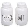 Image 1 : NEW FARMHOUSE MODERN SALT AND PEPPER SHAKERS