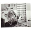 Image 1 : Moe Howard signed photo with sketch 3 Stooges