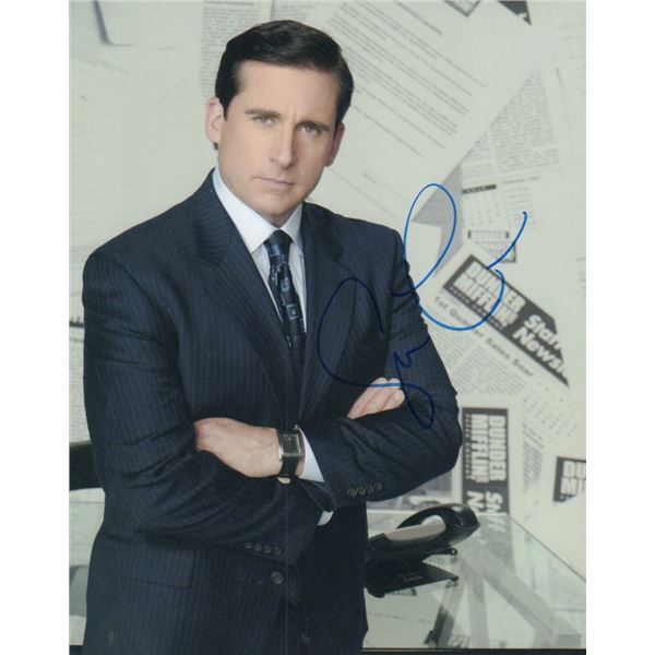 Steve Carell signed photo