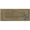 Image 1 : Paris Themmen signed Willy Wonka Ticket