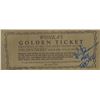 Image 1 : Paris Themmen signed Willy Wonka Ticket