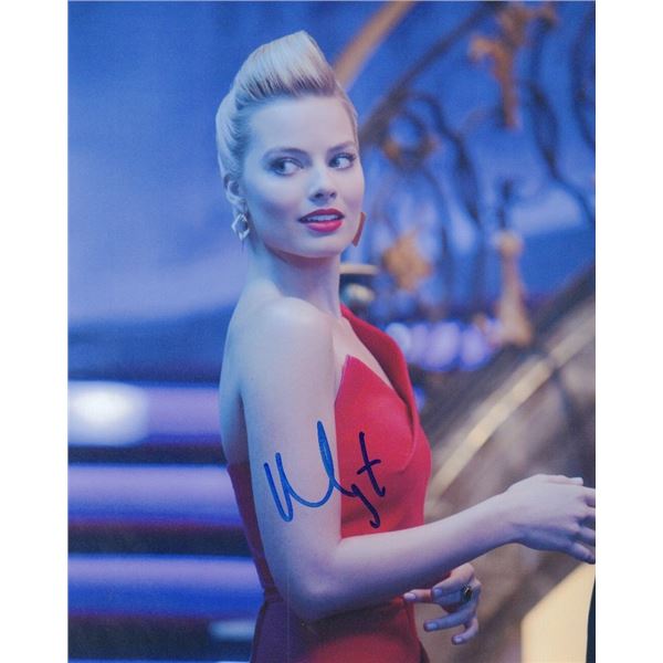 Margot Robbie signed photo