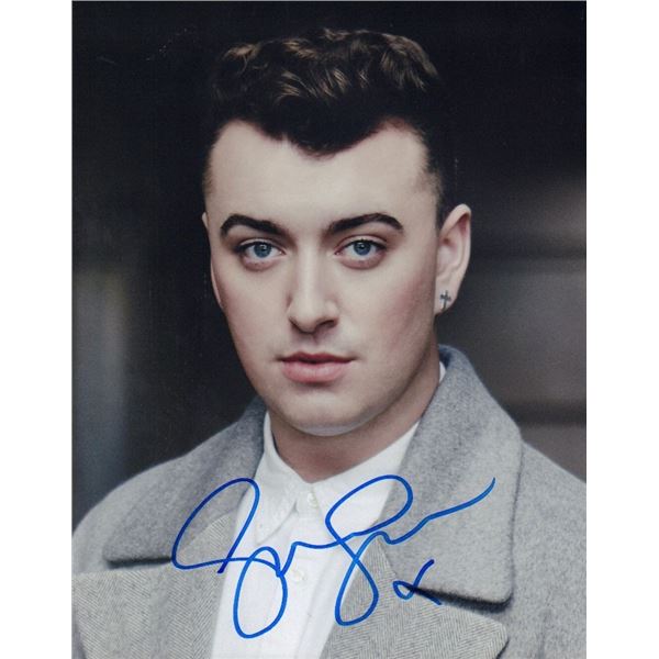 Sam Smith signed photo