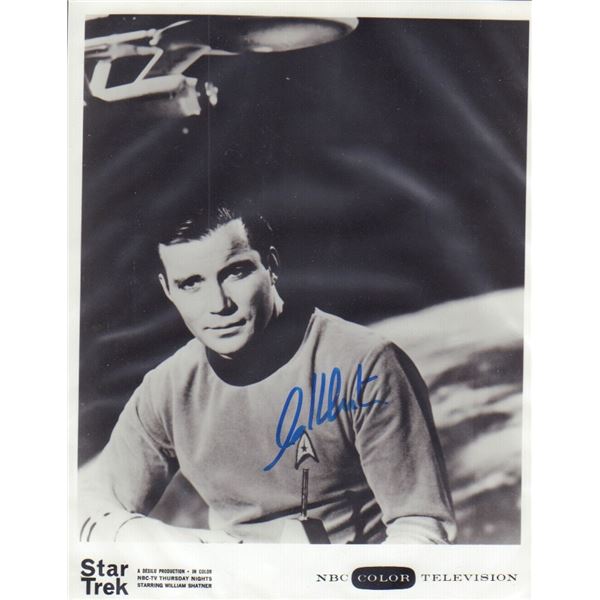 William Shatner signed photo Star Trek