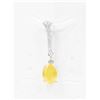 Image 1 : #56-HEATED YELLOW SAPPHIRE PENDANT