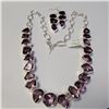 Image 1 : BZ1754-33 SILVER AMETHYST SET(70CT)