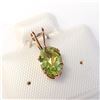 Image 1 : BZ1754-30 SILVER PERIDOT PENDANT