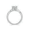 Image 4 : 1 CT GRA CERTIFIED MOISSANITE 925 STERLING SILVER