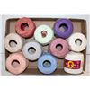 Image 1 : FLAT OF ASSORTED YARN VARIOUS MATERIALS