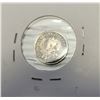 Image 2 : 1)  CANADIAN 1920 5 CENT COIN, 80% PURE SILVER.