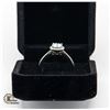 Image 2 : #869-1.00 CT MOISSANITE ROUND CUT BRILLIANT CENTER