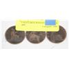 Image 1 : 3 OLD LARGE PENNIES 1861, 1896 & 1899