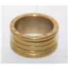 Image 1 : BVLGARI BARREL RING 16.3g SIZE 11 STAMPED BOTH SID