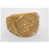 Image 1 : 1902 COIN STYLE 26.2g RING SIZE 10-1/2