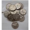 Image 1 : 1950 58 59 60 61 NICKELS 12 SIDED CANADA