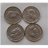 Image 2 : KING GEORGE VI 1938 40 46 47 NICKELS 5 CENT
