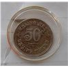 Image 1 : VINTAGE 1982 CASINO ABS EDMONTON 50c TOKEN