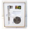 Image 1 : NEW HERBAL GLASS PIPE SET WITH GRINDER & SPOON