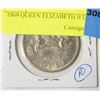Image 1 : 1969 QUEEN ELIZABETH II DOLLAR