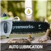 Image 2 : NEW WITH BOX GREENWORKS 8 INCH ELECTRIC POLESAW