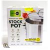 Image 1 : NEW GREENPAN ST. STEEL 8 LITER STOCK POT