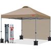 NEW MASTERCANOPY POPUP CANOPY TENT 10' X 10' KHAKI