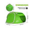Image 2 : NEW ZOMAKE 3 PERSON ANTI MOSQUITO BEACH TENT